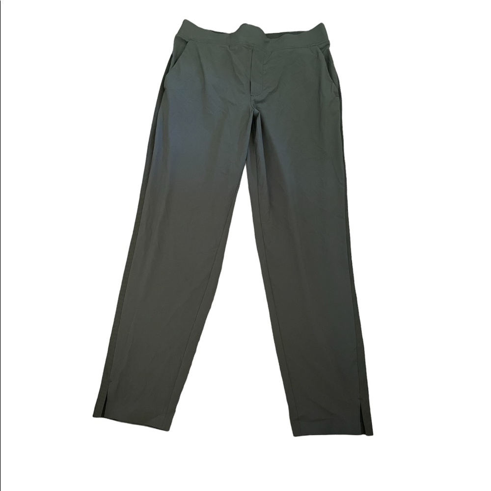 Athleta Brooklyn Ankle Pants | Mountain Olive Green | Size 10